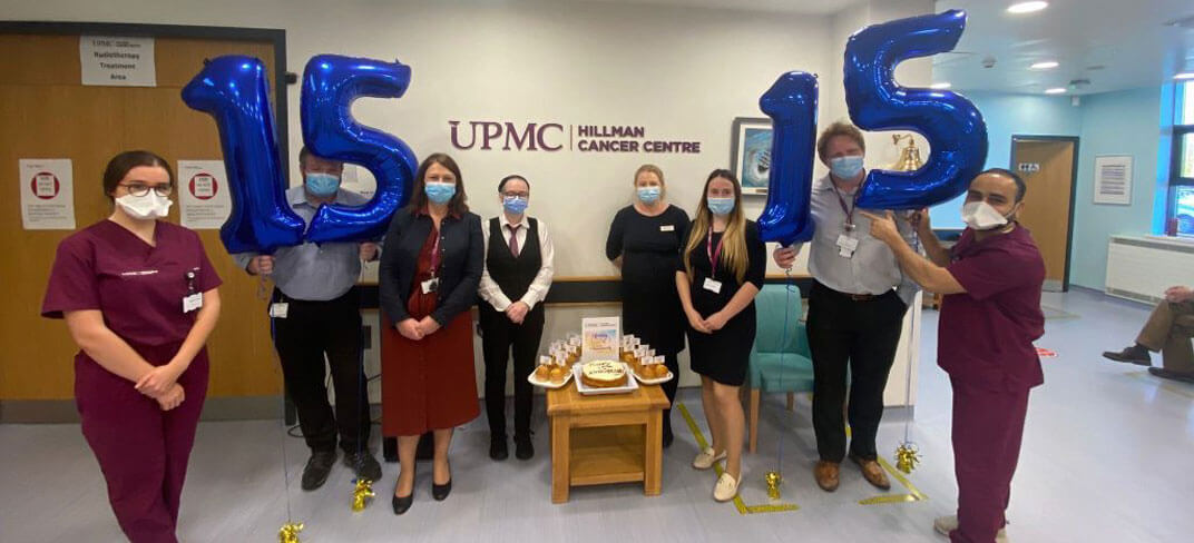 UPMC Hillman Cancer Centre celebrates 15 years providing radiotherapy services to the South East