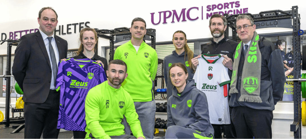 UPMC Renews Healthcare Partnership with Cork City FC | UPMC Ireland