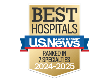 Ranked nationally in 7 specialties by U.S. News and World Report