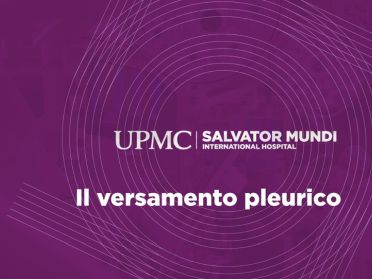 Il versamento pleurico | UPMC Italy