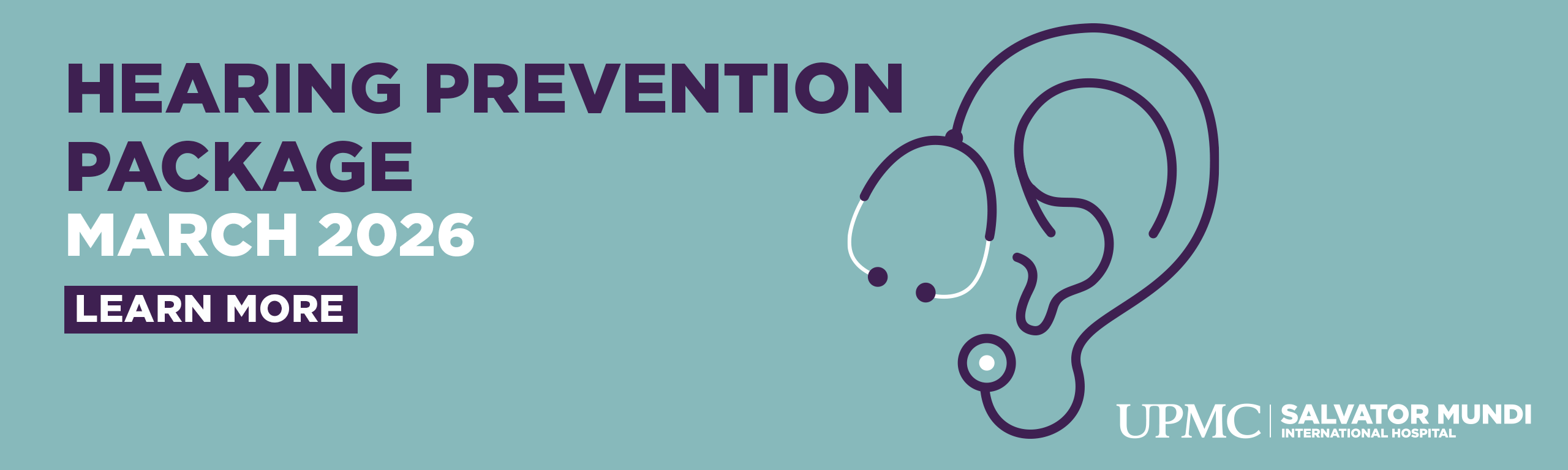 Hearing Prevention Package March 2026 | UPMC Salvator Mundi