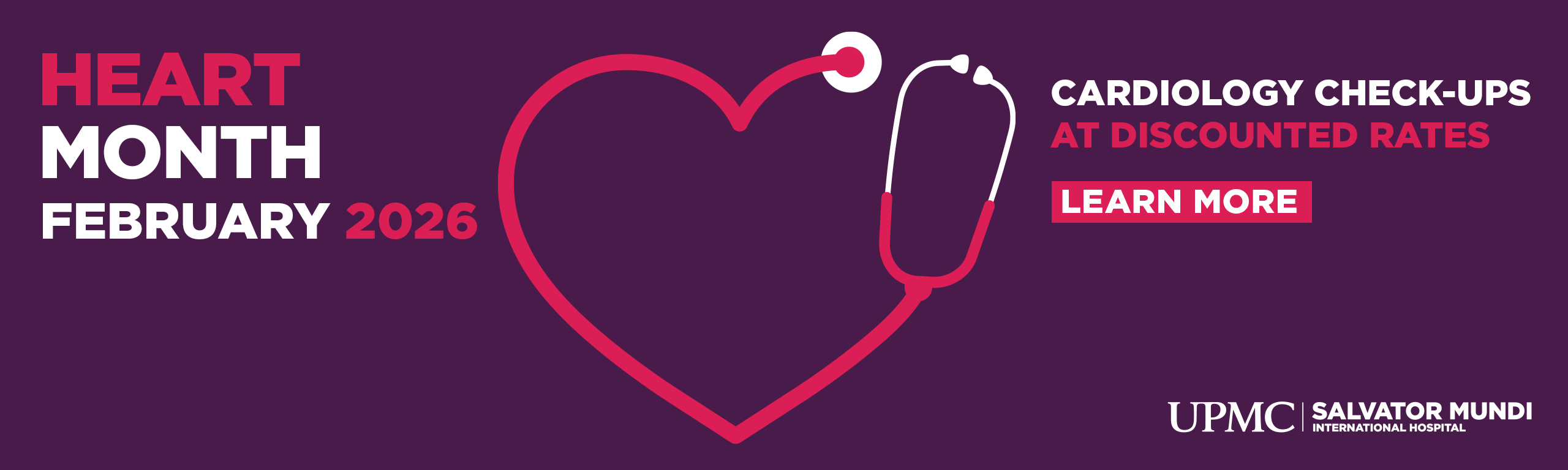 Heart Month February 2026 | UPMC Salvator Mundi
