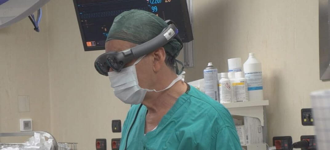 ISMETT-UPMC: First Procedure in Italy Using Augmented Reality in Cardiac Surgery